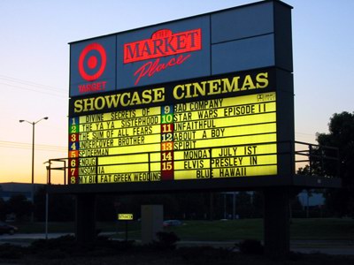 Showcase Cinemas Sterling Heights - Marquee (newer photo)